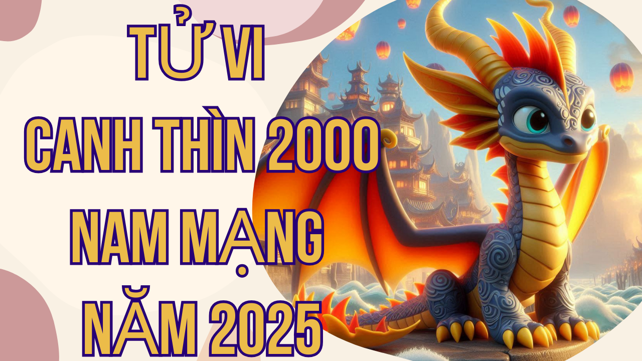 Tử Vi Canh Thìn 2000 Nam Mạng Năm 2025