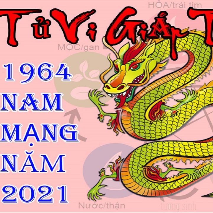 Tử vi tuổi Giáp Thìn 1964 năm 2021 nam mạng