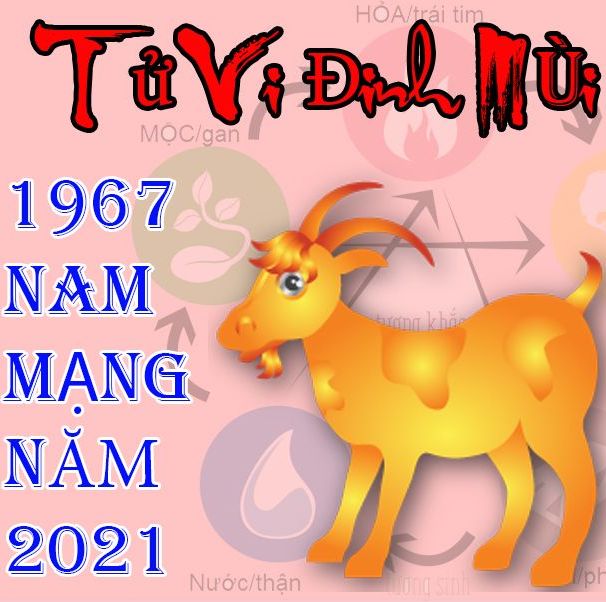 Tử vi tuổi Đinh Mùi 1967 năm 2021 nam mạng