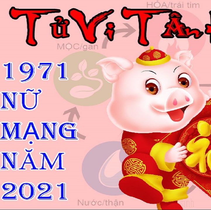 Tử vi tuổi Tân Hợi 1971 năm 2021 Nữ mạng