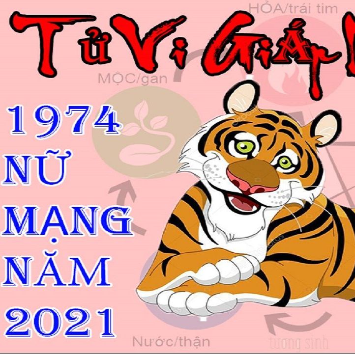 Xem tử vi tuổi Giáp Dần 1974 năm 2021 nữ mạng