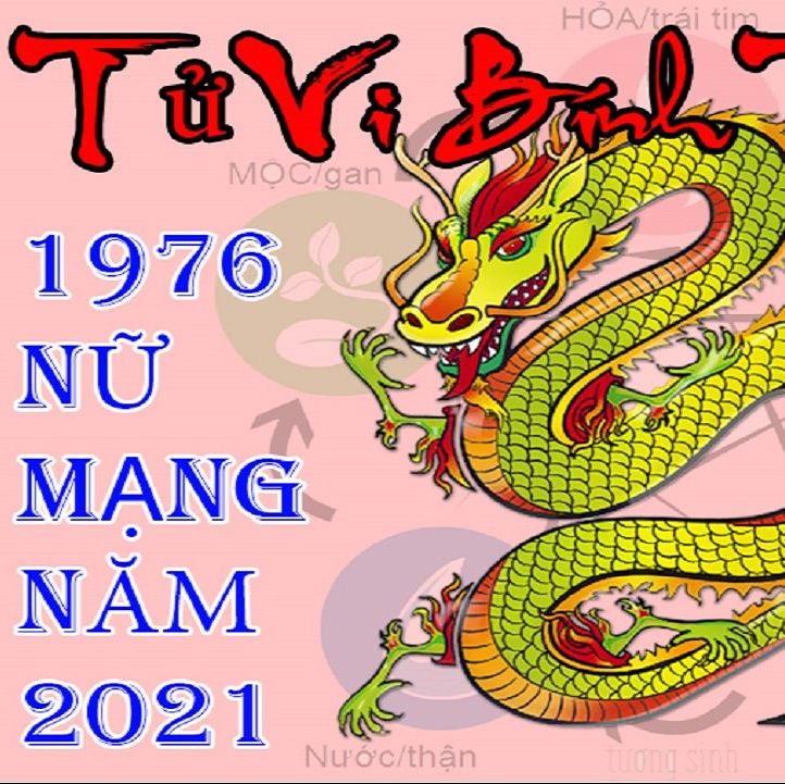 Tử vi tuổi Bính Thìn 1976 năm 2021 nữ mạng