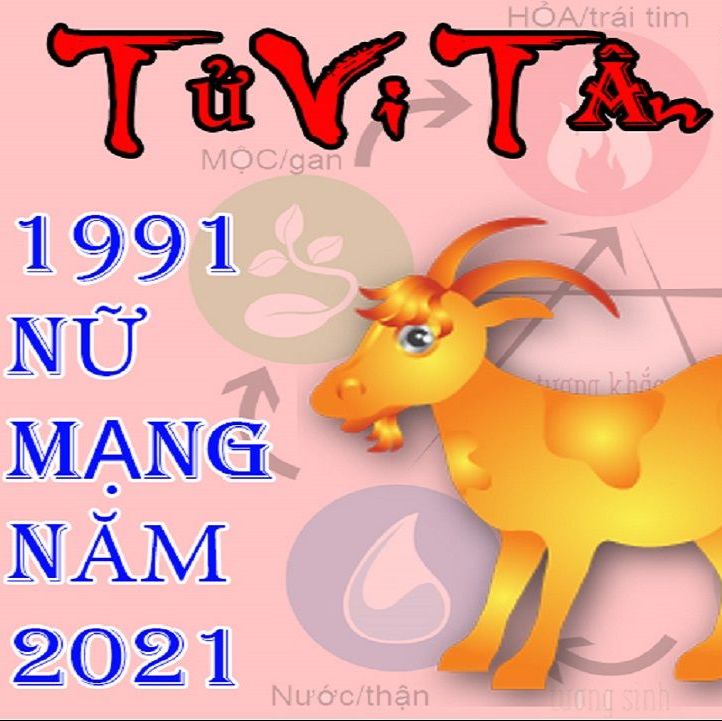 Tử vi tuổi Tân Mùi 1991 năm 2021 nữ mạng