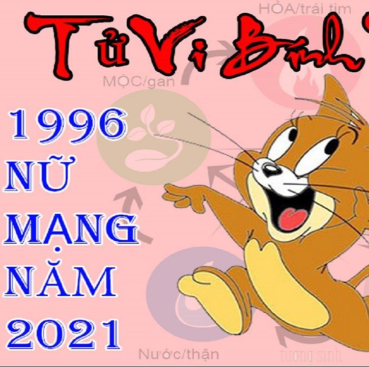 Tử vi tuổi Bính Tý 1996 năm 2021 nữ mạng